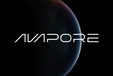 Avapore Modern Font
